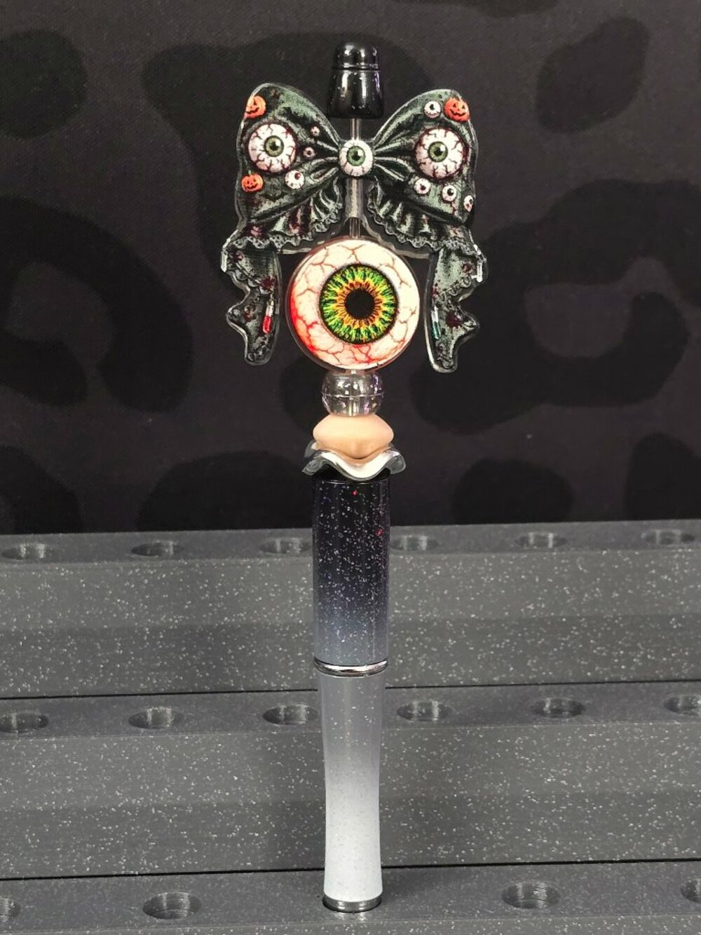 Halloween Eyeball Acrylic Spinner Novelty Pen